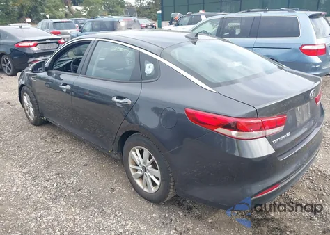 2017 Kia Optima Lx из США, поврежденный, VIN KNAGT4L33H5137917